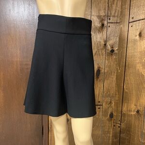 Authentic Red Valentino black flared skirt, size 42, new without tags